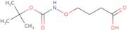 4-({[(tert-Butoxy)carbonyl]amino}oxy)butanoic acid