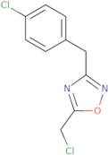 3-(4-Chloro-benzyl)-5-chloromethyl-[1,2,4]oxadiazole