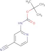 tert-Butyl N-(4-cyanopyridin-2-yl)carbamate