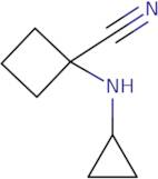 1-(Cyclopropylamino)cyclobutane-1-carbonitrile