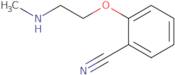 2-[2-(Methylamino)ethoxy]benzonitrile