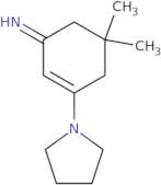 5,5-Dimethyl-3-pyrrolidin-1-yl-cyclohex-2-enylideneamine