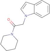 1-(2-Oxo-2-piperidin-1-ylethyl)-1H-indole