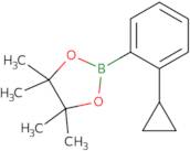 2-(2-Cyclopropylphenyl)-4,4,5,5-tetramethyl-1,3,2-dioxaborolane