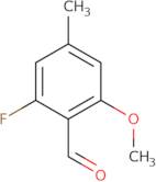 2-Fluoro-6-methoxy-4-methylbenzaldehyde