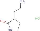 3-(2-Aminoethyl)pyrrolidin-2-one hydrochloride