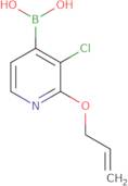 2-Allyloxy-3-chloropyridine-4-boronic acid