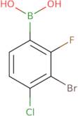 (3-Bromo-4-chloro-2-fluorophenyl)boronic acid