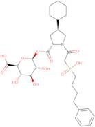 Fosinoprilat acyl-b-D-glucuronide