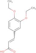 3-(3,4-Diethoxyphenyl)prop-2-enoic acid