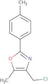 4-(Chloromethyl)-5-methyl-2-(4-methylphenyl)-1,3-oxazole