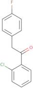 1-(2-Chlorophenyl)-2-(4-fluorophenyl)ethan-1-one