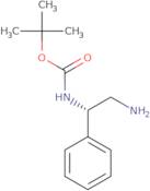 tert-butyl N-[(1S)-2-amino-1-phenylethyl]carbamate