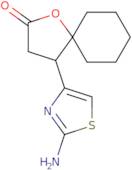 4-(2-Amino-thiazol-4-yl)-1-oxa-spiro[4.5]decan-2-one