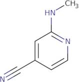 2-(Methylamino)pyridine-4-carbonitrile