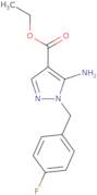 Ethyl 5-amino-1-(4-fluorobenzyl)-1H-pyrazole-4-carboxylate