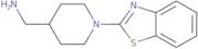 {[1-(1,3-Benzothiazol-2-yl)piperidin-4-yl]methyl}amine