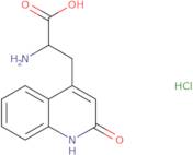 (S)-2-Amino-3-(2-oxo-1,2-dihydroquinolin-4-yl)propanoic acid hydrochloride