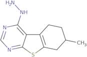 4-Hydrazinyl-7-methyl-5,6,7,8-tetrahydrobenzo[4,5]thieno[2,3-d]pyrimidine