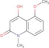 2(1H)-Quinolinone, 4-hydroxy-5-methoxy-1-methyl-