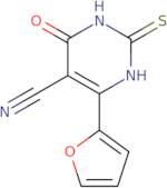 4-(Furan-2-yl)-6-oxo-2-sulfanyl-1,6-dihydropyrimidine-5-carbonitrile