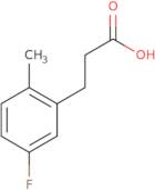 3-(5-Fluoro-2-methylphenyl)propionic acid