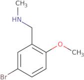 [(5-Bromo-2-methoxyphenyl)methyl](methyl)amine