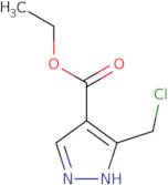 Ethyl 3-(chloromethyl)-1H-pyrazole-4-carboxylate