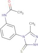 N-[3-(3-Mercapto-5-methyl-4H-1,2,4-triazol-4-yl)phenyl]acetamide