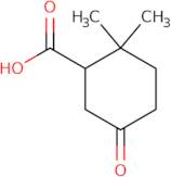 2,2-Dimethyl-5-oxocyclohexane-1-carboxylic acid