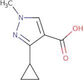 3-Cyclopropyl-1-methyl-1H-pyrazole-4-carboxylic ac