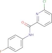 6-Chloro-N-(4-fluorophenyl)picolinamide