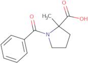 1-Benzoyl-2-methylpyrrolidine-2-carboxylic acid