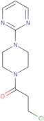 3-Chloro-1-[4-(pyrimidin-2-yl)piperazin-1-yl]propan-1-one