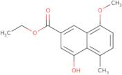 Ethyl 4-hydroxy-8-methoxy-5-methyl-2-naphthoate