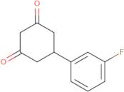 5-(3-Fluorophenyl)cyclohexane-1,3-dione