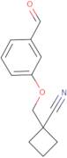 1-((3-Formylphenoxy)methyl)cyclobutanecarbonitrile