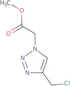 Methyl 2-[4-(chloromethyl)-1H-1,2,3-triazol-1-yl]acetate