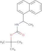 tert-Butyl N-[1-(naphthalen-1-yl)ethyl]carbamate