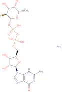 GDP-2-deoxy-2-fluoro-L-fucose ammonium salt