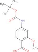 4-((tert-Butoxycarbonyl)amino)-2-methoxybenzoic acid