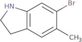 6-Bromo-5-methylindoline