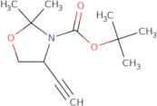 tert-Butyl (4R)-4-ethynyl-2,2-dimethyl-1,3-oxazolidine-3-carboxylate