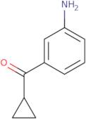 (3-Aminophenyl)(cyclopropyl)methanone