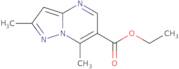 Ethyl 2,7-dimethylpyrazolo[1,5-a]pyrimidine-6-carboxylate