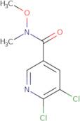 5,6-Dichloro-N-methoxy-N-methylpyridine-3-carboxamide