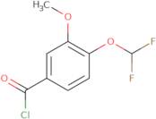 4-(Difluoromethoxy)-3-methoxybenzoyl chloride