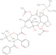 7-o-(Triethylsilyl)-2-o-tert-butyl(dimethyl)silyl-2-debenzoyl paclitaxel