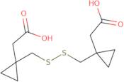 1,1'-[Dithiobis(methylene)]biscyclopropaneacetic acid
