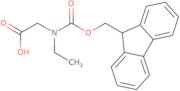 2-{Ethyl[(9H-fluoren-9-ylmethoxy)carbonyl]amino}acetic acid